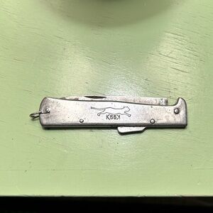 Antique MERCATOR SOLINGEN GERMANY K55K Single Blade Folding Knife